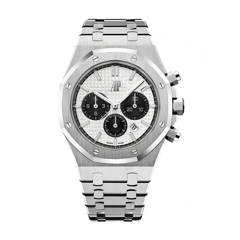 全新未使用/皇家橡树/三眼六针钢王/顶奢限定限量发行500枚