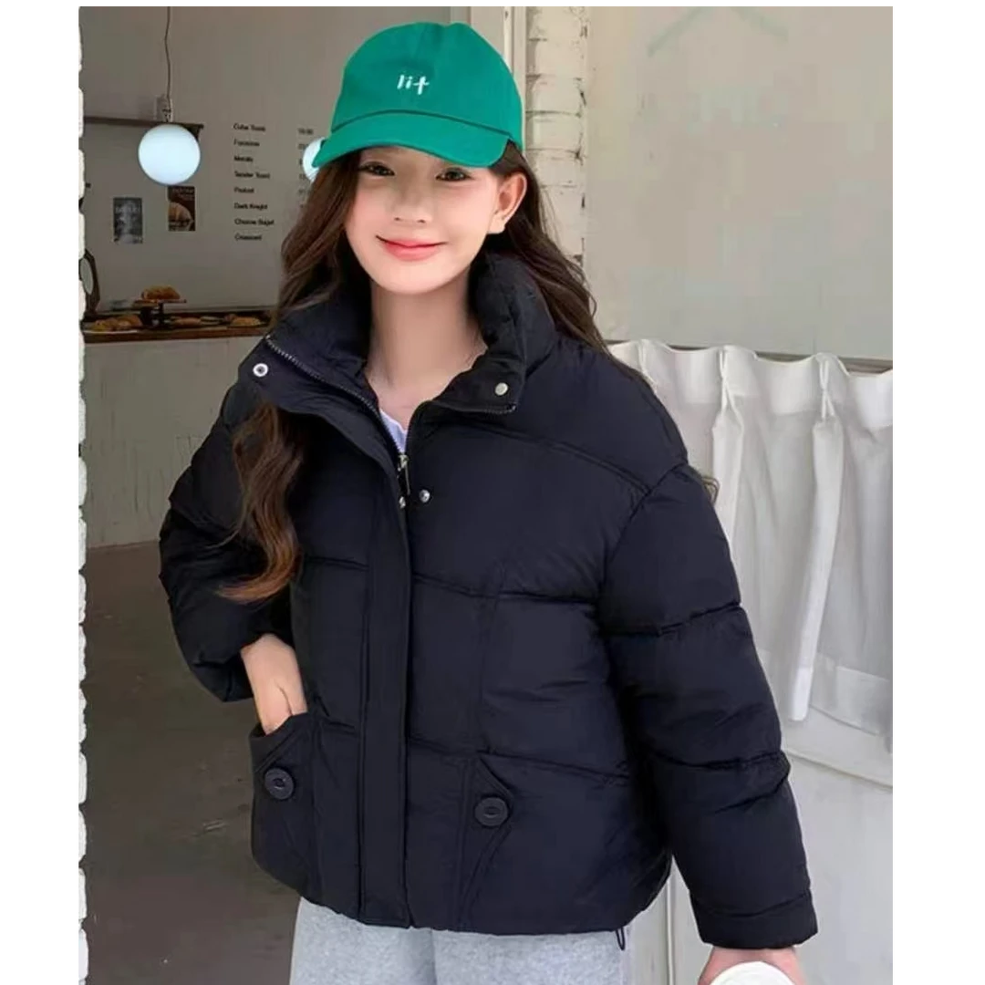 冬季洋气百搭时尚立领棉衣保暖棉服