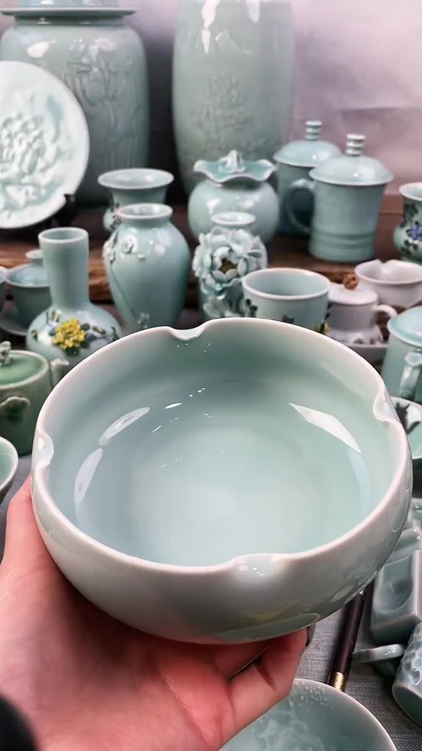 【闪购商品】特价 微瑕 慧仙青瓷