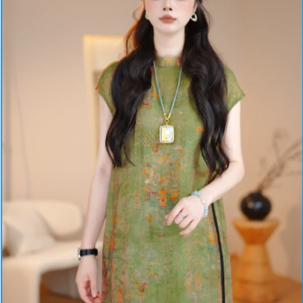 {绿野仙踪}专柜高端定制国风仙女裙钱淼淼