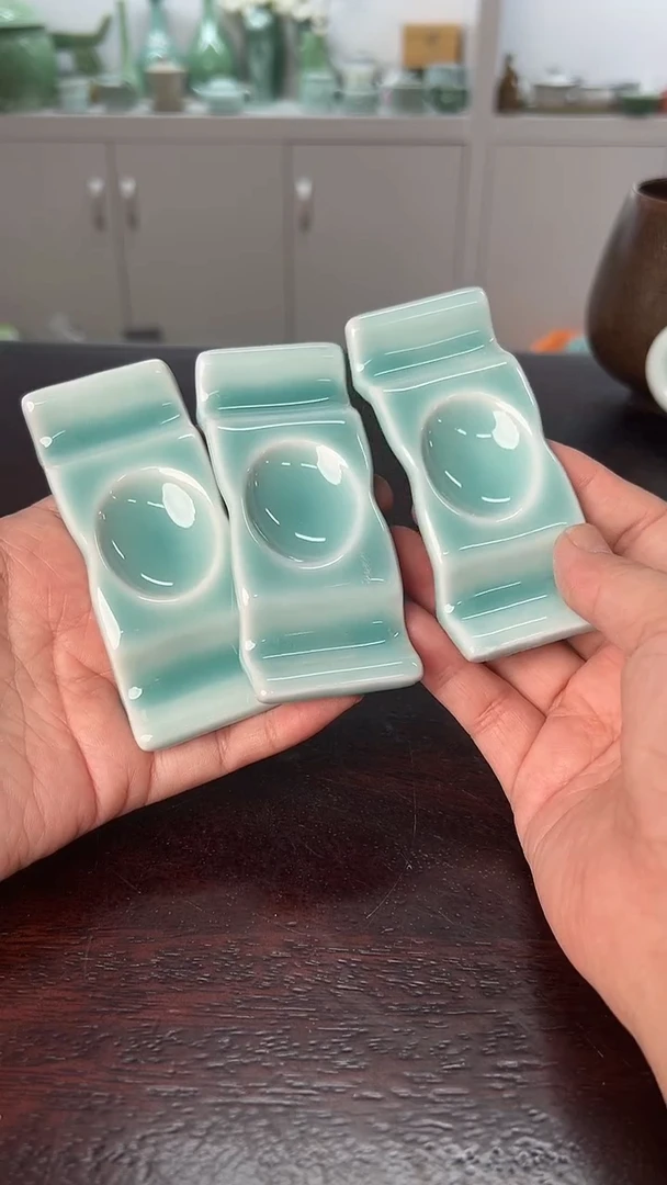 龙泉云间青瓷小米茶器