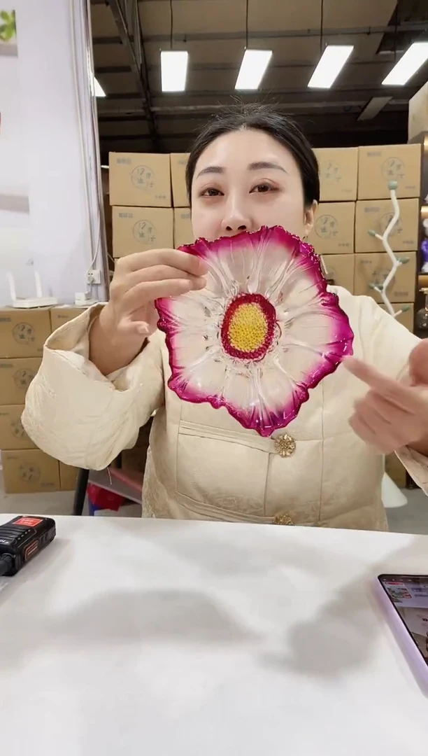 紫色葵花小号果斗一个