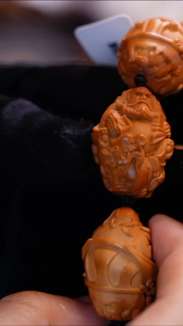 橄榄核吊坠苏工橄榄核