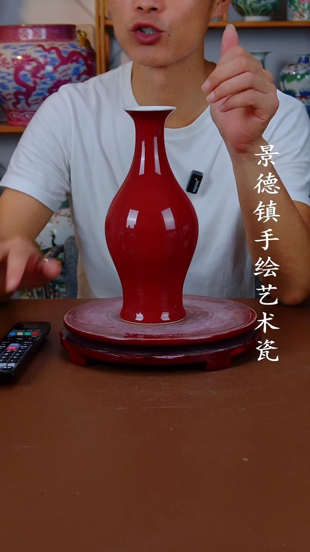 摆件景德镇手工手绘陶瓷摆件22