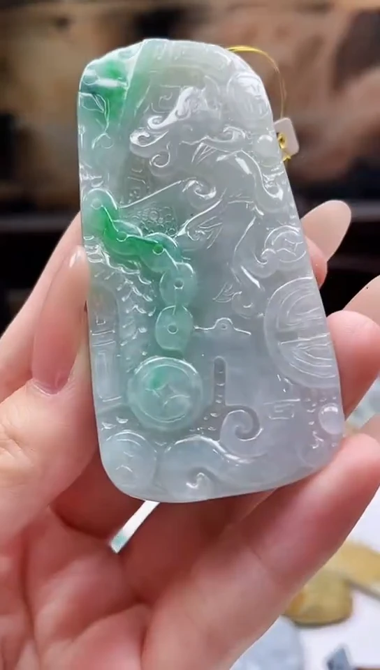 吊坠(不含链)未镶嵌翡翠273