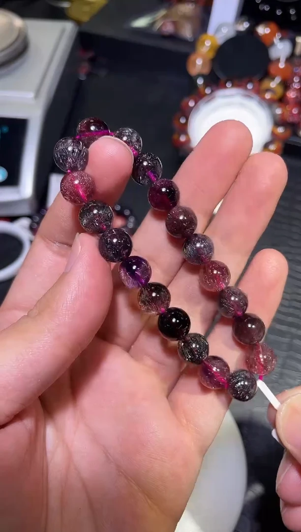 【闪购商品】水晶手链未镶嵌超七单圈A9.5（多样性发其一）