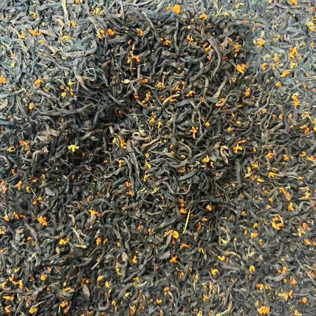 桂花老六堡茶 丹桂飘香浓郁醇厚甘甜