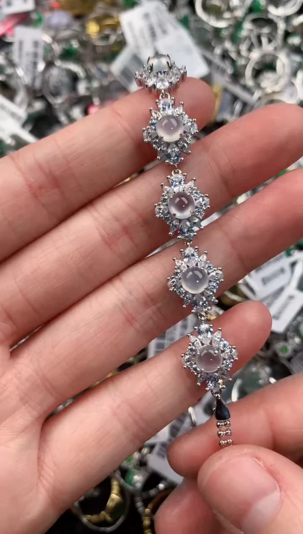 银S925镶嵌戒指翡翠333---10