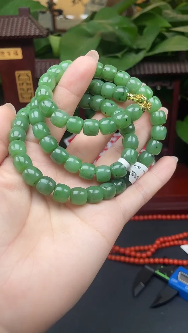 颈饰未镶嵌和田玉项链xb07多样性发其一