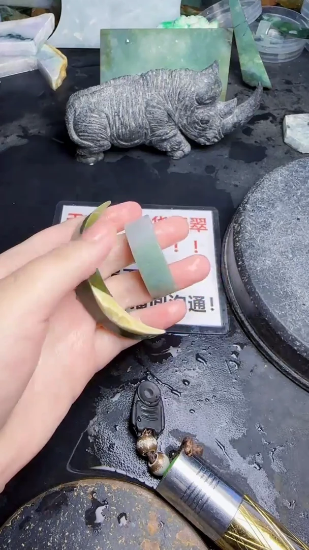 未镶嵌挂件翡翠真*天然翡翠027