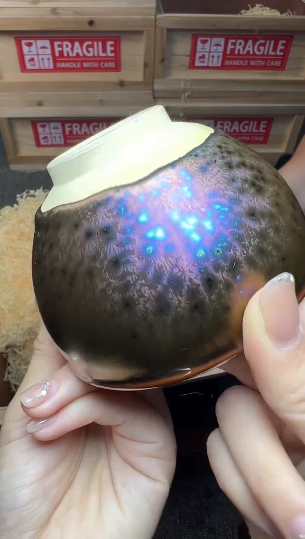 茶盏满天星  建窑建盏主人杯