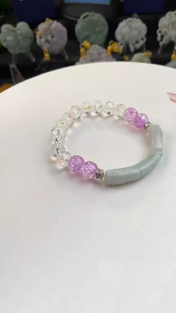 翡翠未镶嵌颈饰手工定制默认微瑕主播介绍为准