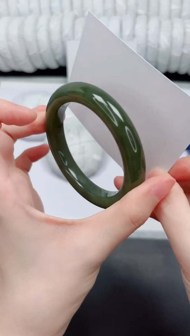 未镶嵌手镯和田玉19-56.6DBL