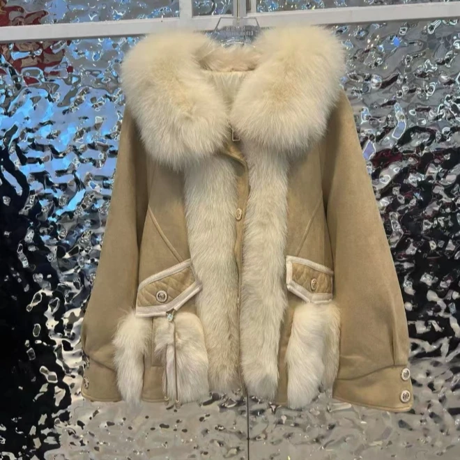 2025新款毛领保暖羽绒外套（7703）