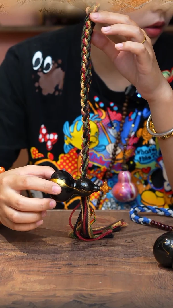 蓝***笔425号缘梦工艺（天然真葫芦）