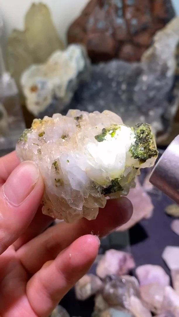 未镶嵌珠宝半成品水晶9号四川美姑超七花园水晶