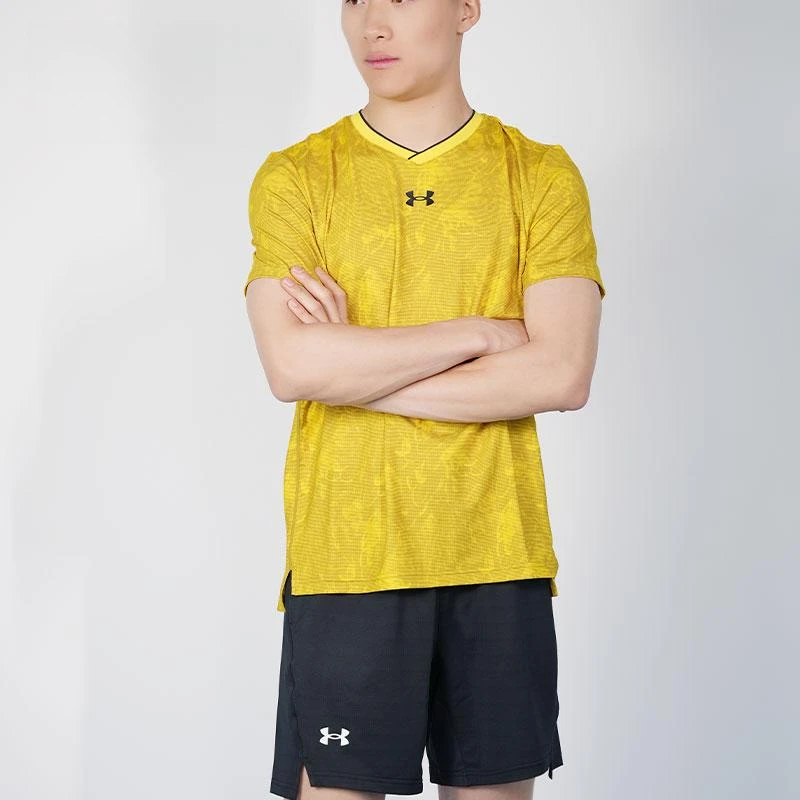 【高能感】安德玛夏季新款男士透气速干训练运动短袖运动T恤