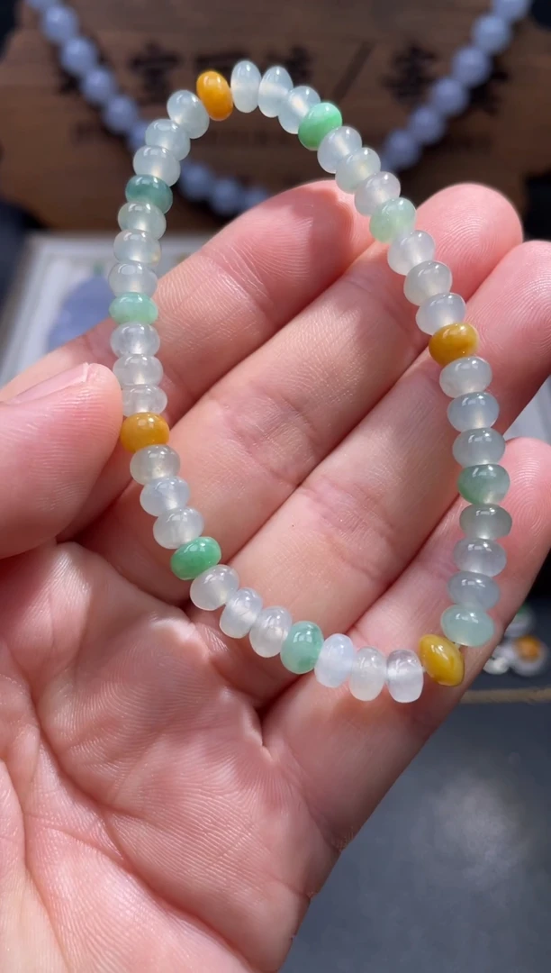 【闪购商品】翡翠手链未镶嵌3............