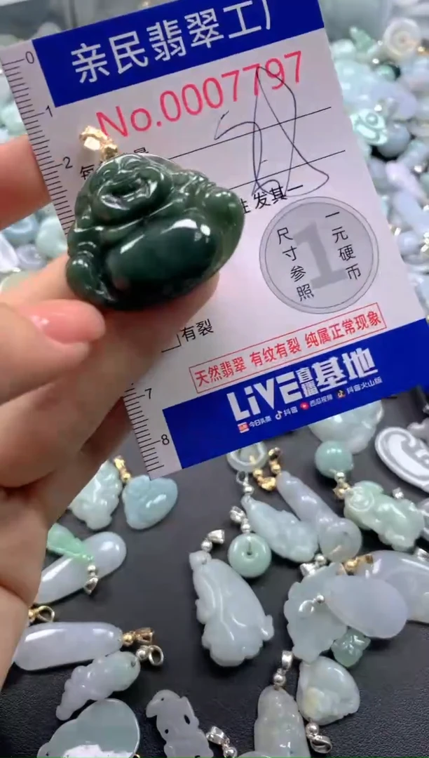 颈饰未镶嵌翡翠7797