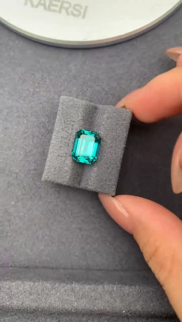 未镶嵌珠宝半成品碧玺4.7ct拉贡  FH 定制