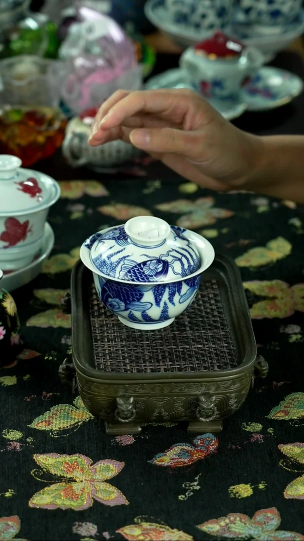 今天炸绝版茶具 蹲蹲更健康