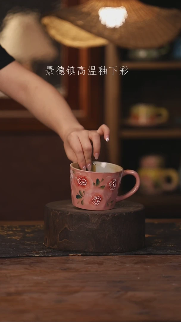 景德镇高温釉下手绘陶瓷407