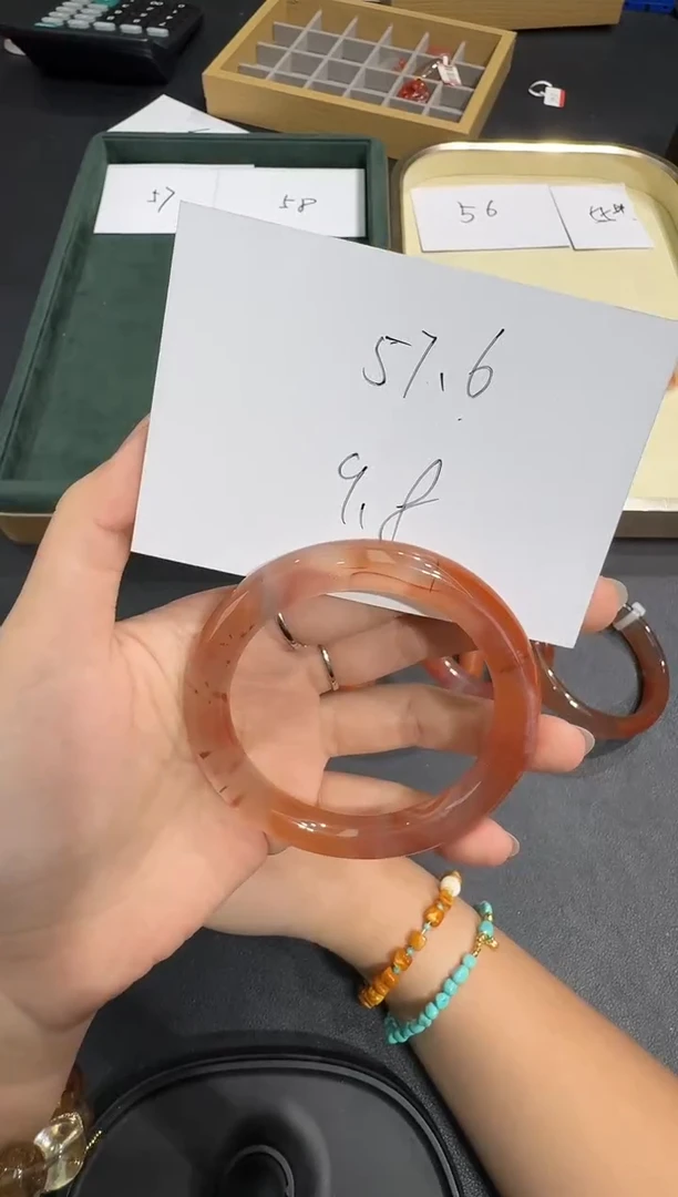 未镶嵌手镯南红玛瑙X0922-466-482