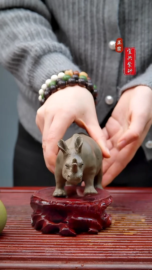 紫砂茶宠宜兴紫砂摆件