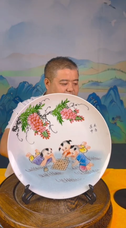 摆件景德镇陶瓷青花摆件69