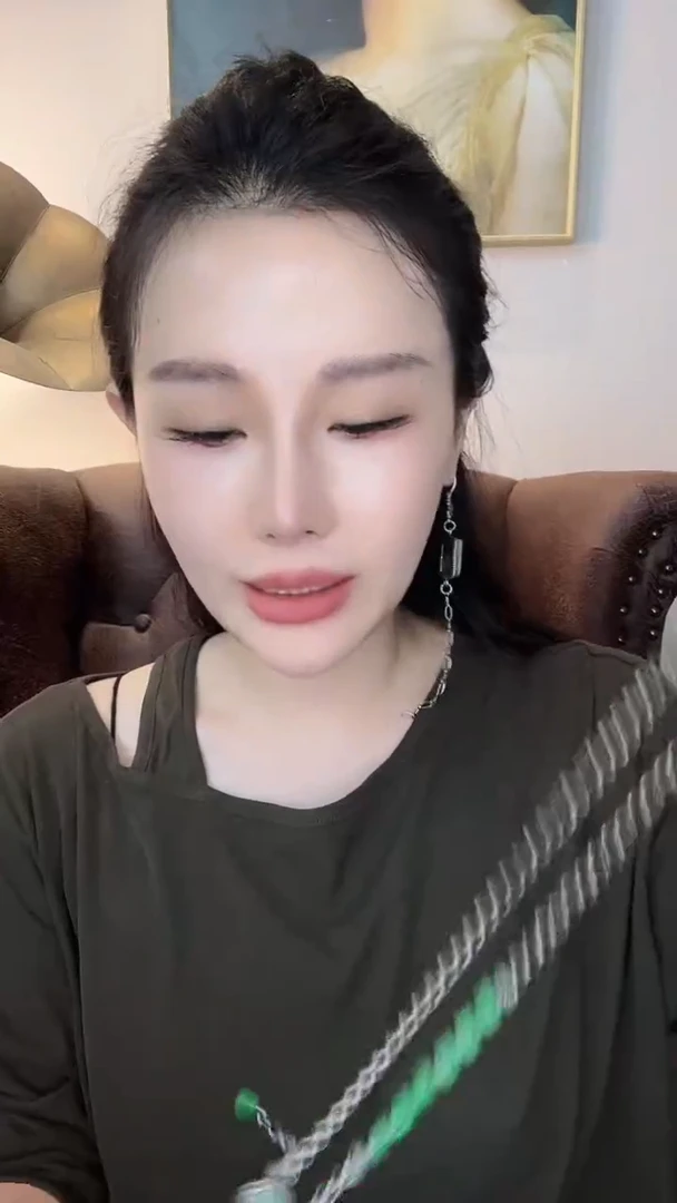 颈饰未镶嵌翡翠k****麻翡翠715