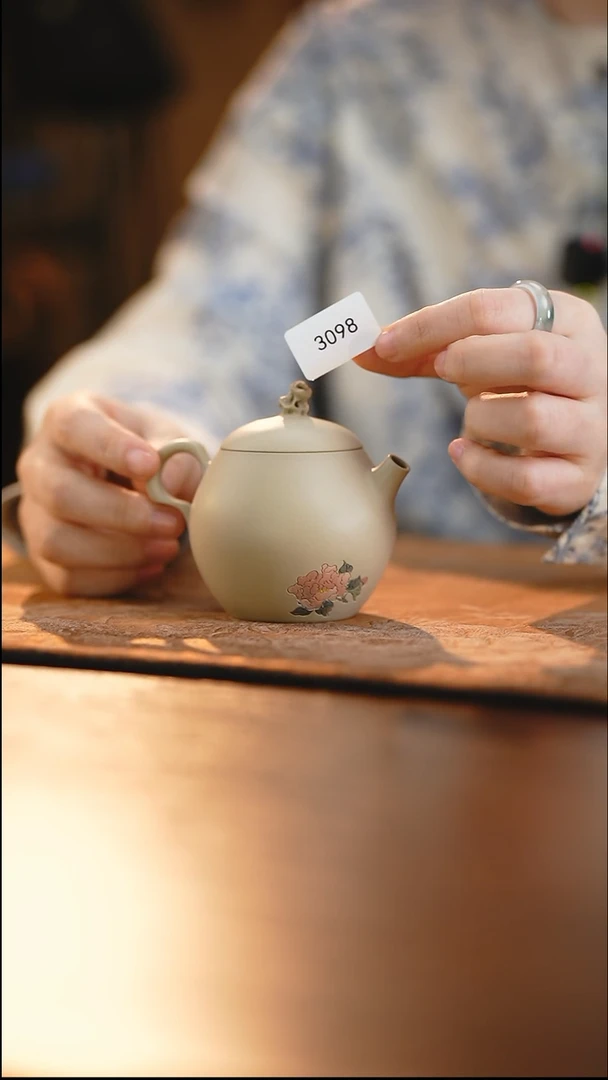 雲梦茶器紫陶茶壶3098