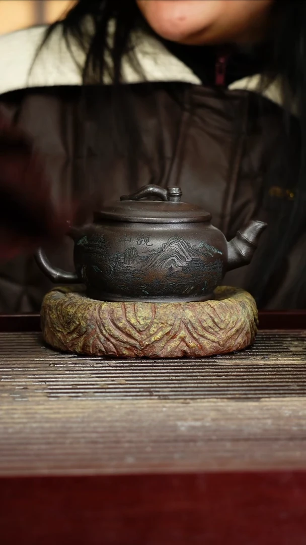 宜兴原矿紫砂壶茶壶宜兴原矿紫砂壶茶壶300C