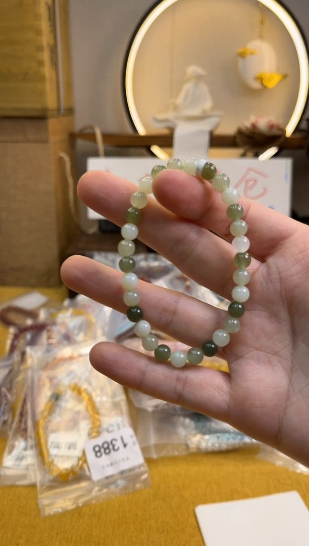 未镶嵌手链和田玉货号1409