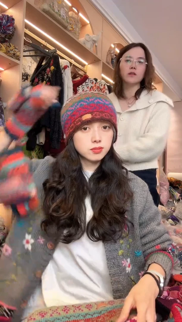 羊毛糖*芦867帽子