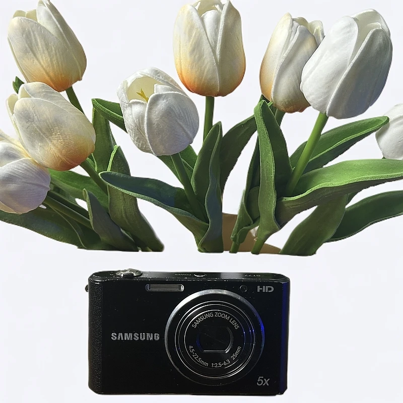 95新 Samsung/三星 ST77黑色美颜相机带水印可接受才拍福利机