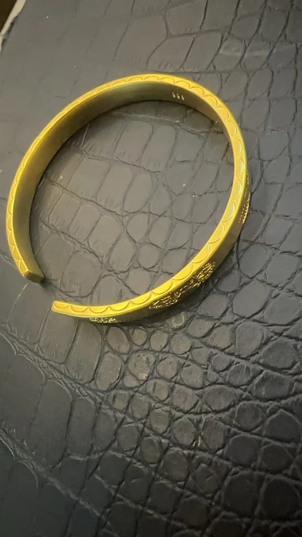 手镯  D09【私人定制】时尚开口手镯