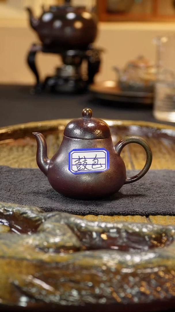 紫砂柴烧纯自然紫砂柴烧150毫升