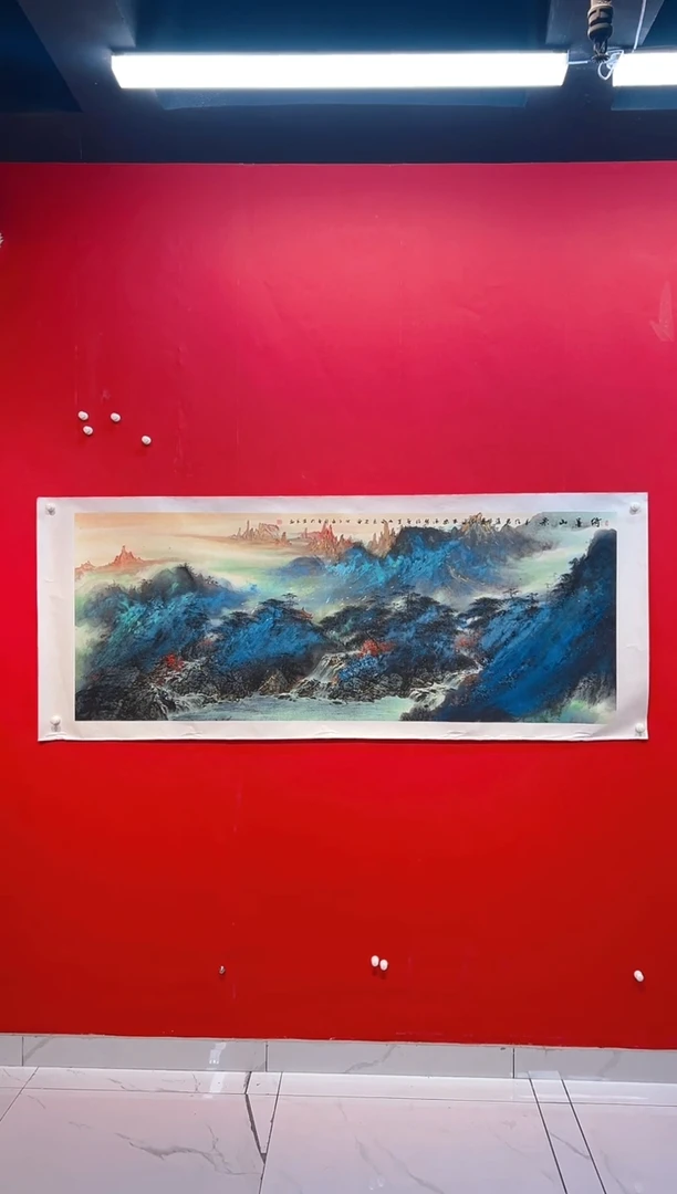 国画画家陆远华纯手绘原作