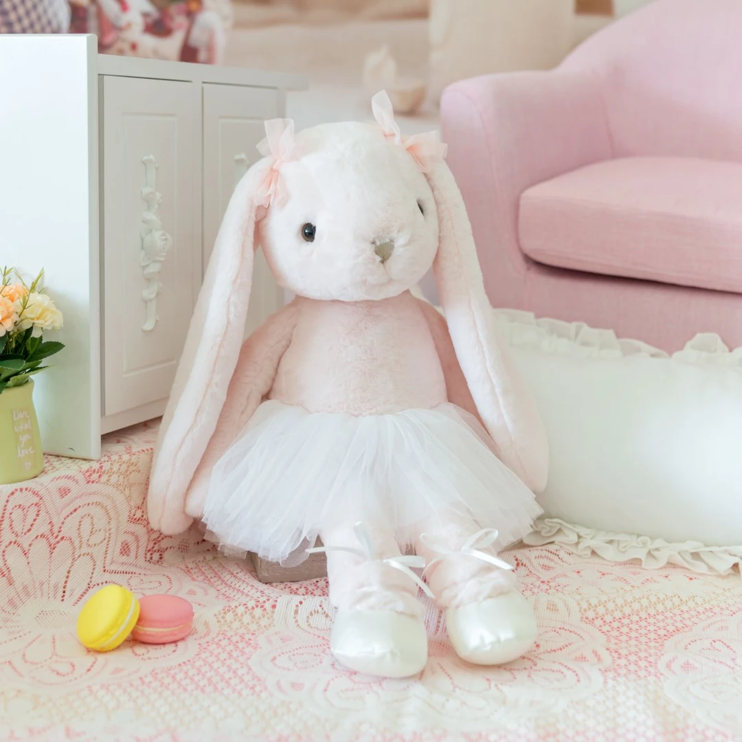 伽百利兔子玩偶Gabriel正版毛绒玩具安抚陪伴芭蕾布娃娃女孩礼物
