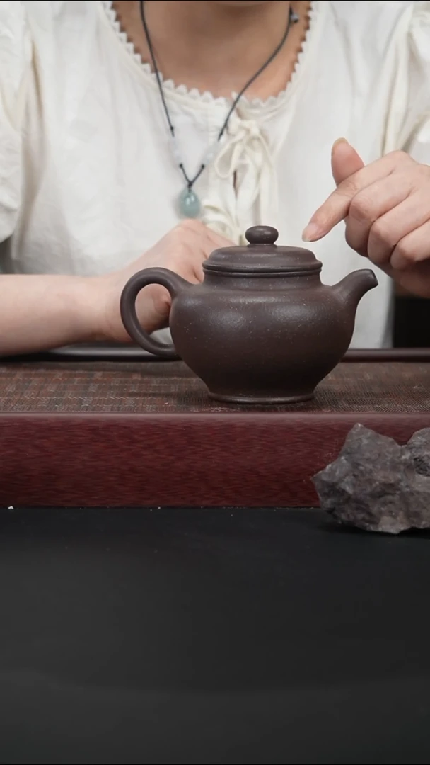 茶壶紫砂xj 天青粗砂 掇只