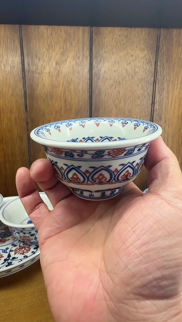 【闪购商品】景德镇手工手绘陶瓷茶具