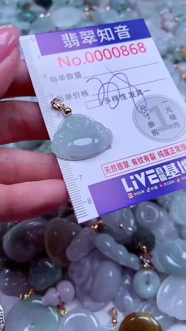 吊坠(不含链)未镶嵌翡翠868