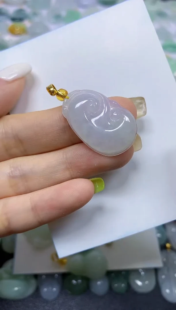 翡翠未镶嵌颈饰天然翡翠A货