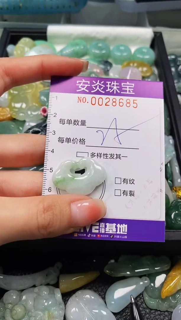 颈饰未镶嵌翡翠闪购0028685