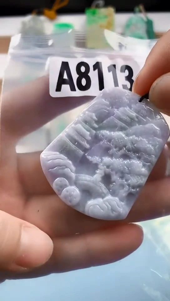 翡翠未镶嵌颈饰天然翡翠吊坠挂件