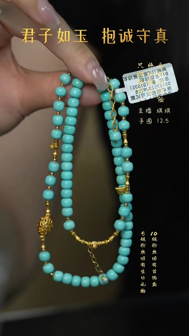未镶嵌绿松石C37（多样性发一件）项链