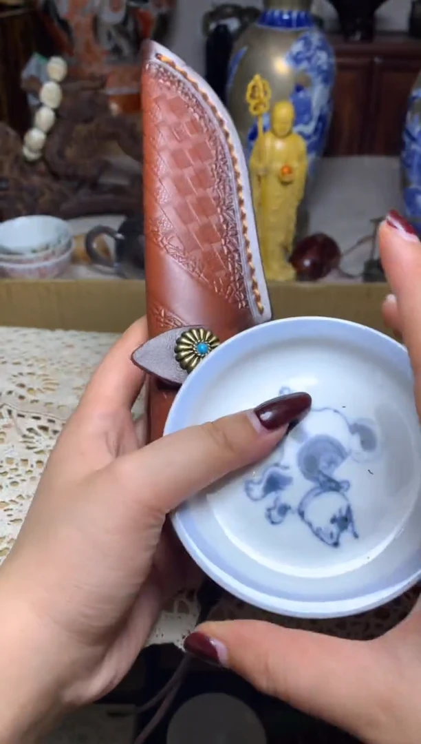 紫砂盖碗瓷器默认微瑕瓷器