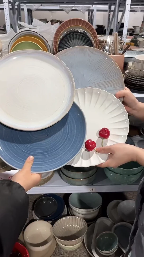 【闪购商品】瓷片外贸尾货瑕疵满20包邮X4 28DA大盘