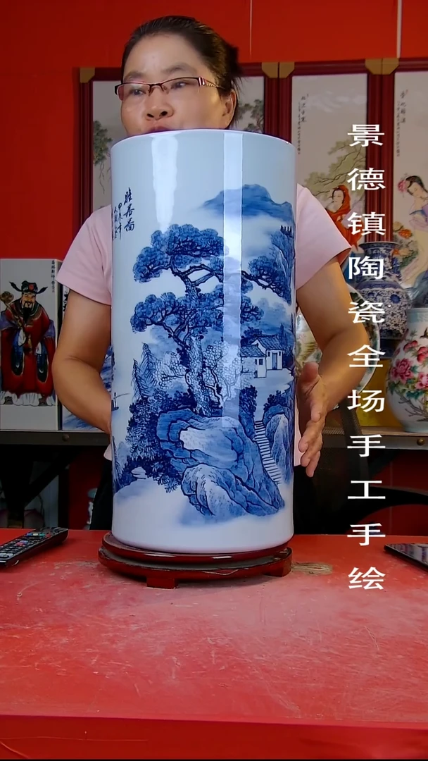摆件景德镇陶瓷 全场手工手绘