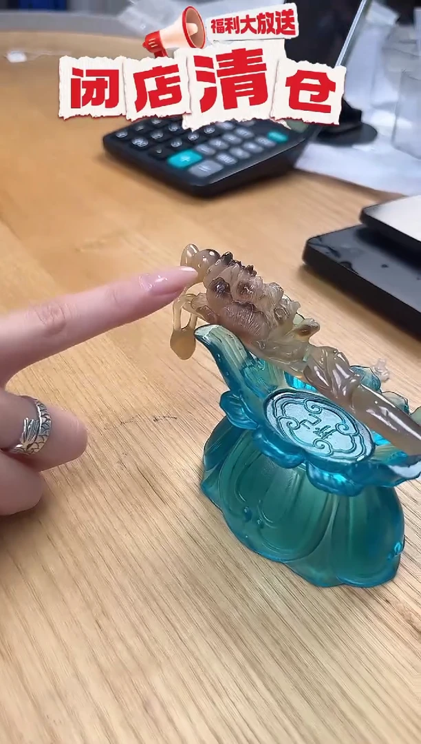 白水牛角白水牛角精雕发簪 060